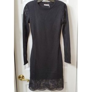 NWT Zara Lace Trim Dress